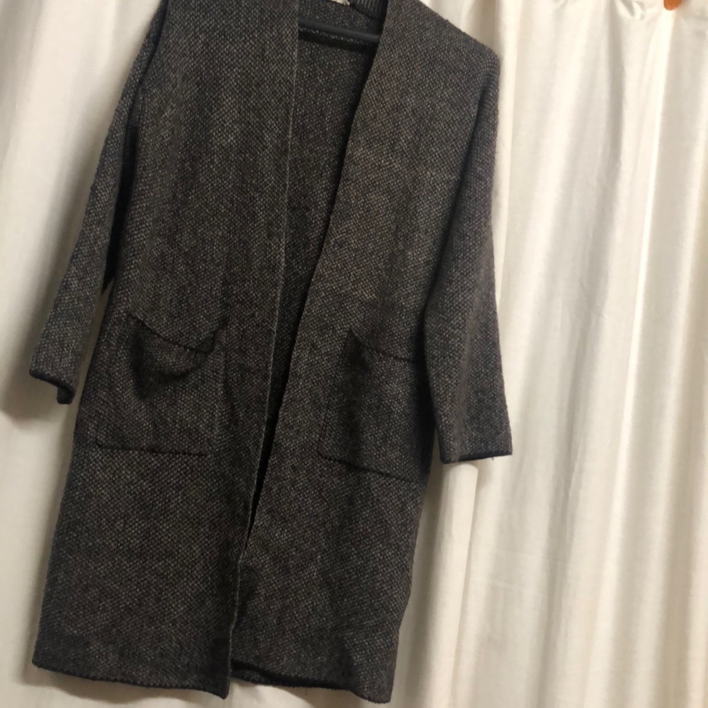 Boutique Long Cardigan Open Jacket Large